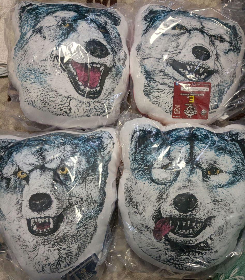 MANWITHAMISSION一番くじ クッション4点セット マンウィズ