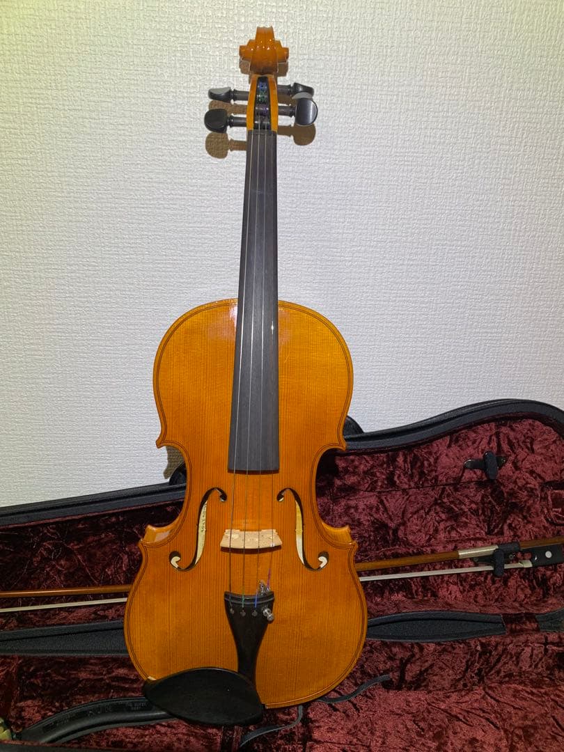 ドイツ製　4/4 フルサイズ　バイオリン　セット　Karl Hofner 虎杢