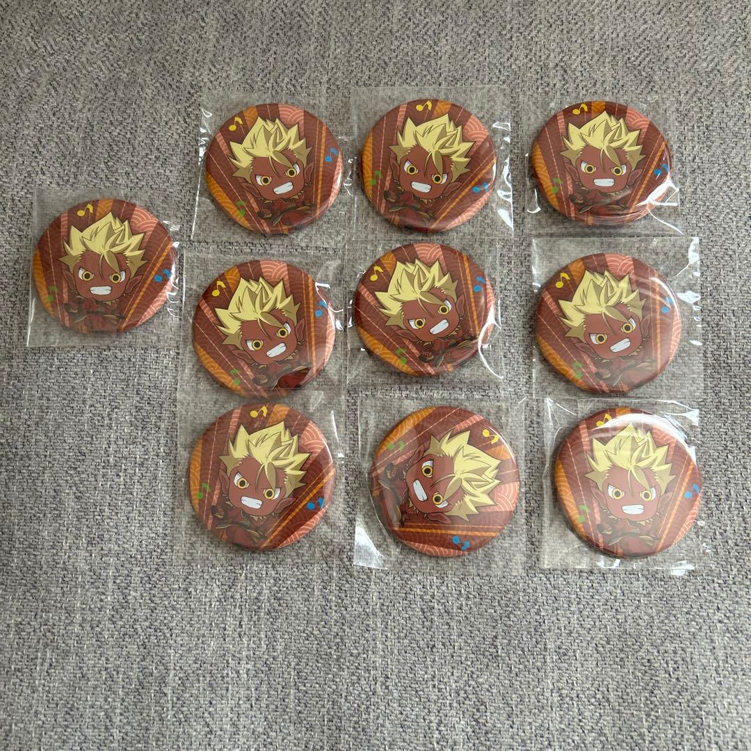 妖怪ウォッチ　キャラウムカフェ　エンマ大王　缶バッジ 10個セット