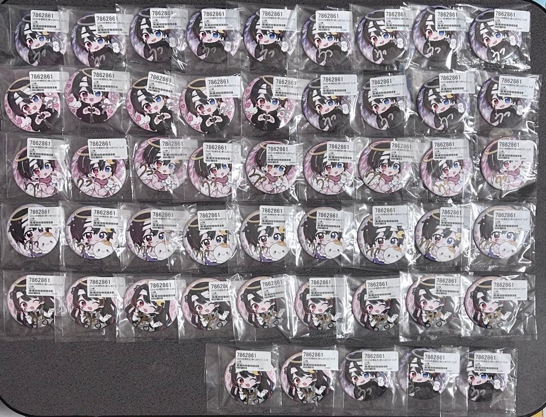 【全サイン入り50個】鬱くん 缶バッジ 2023年春限定 直筆サイン入り コンプ