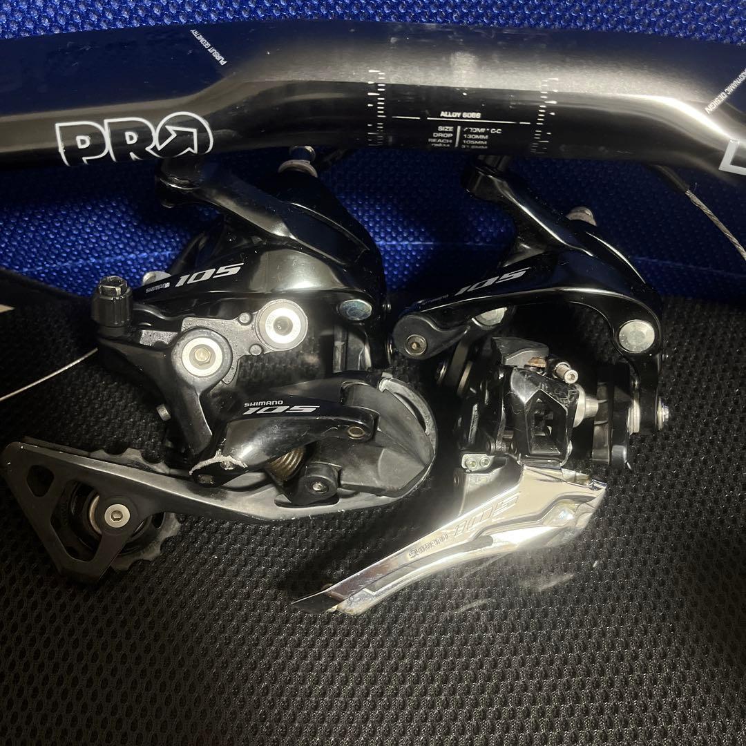 シマノ 105 r7000コンポセット クランク無し