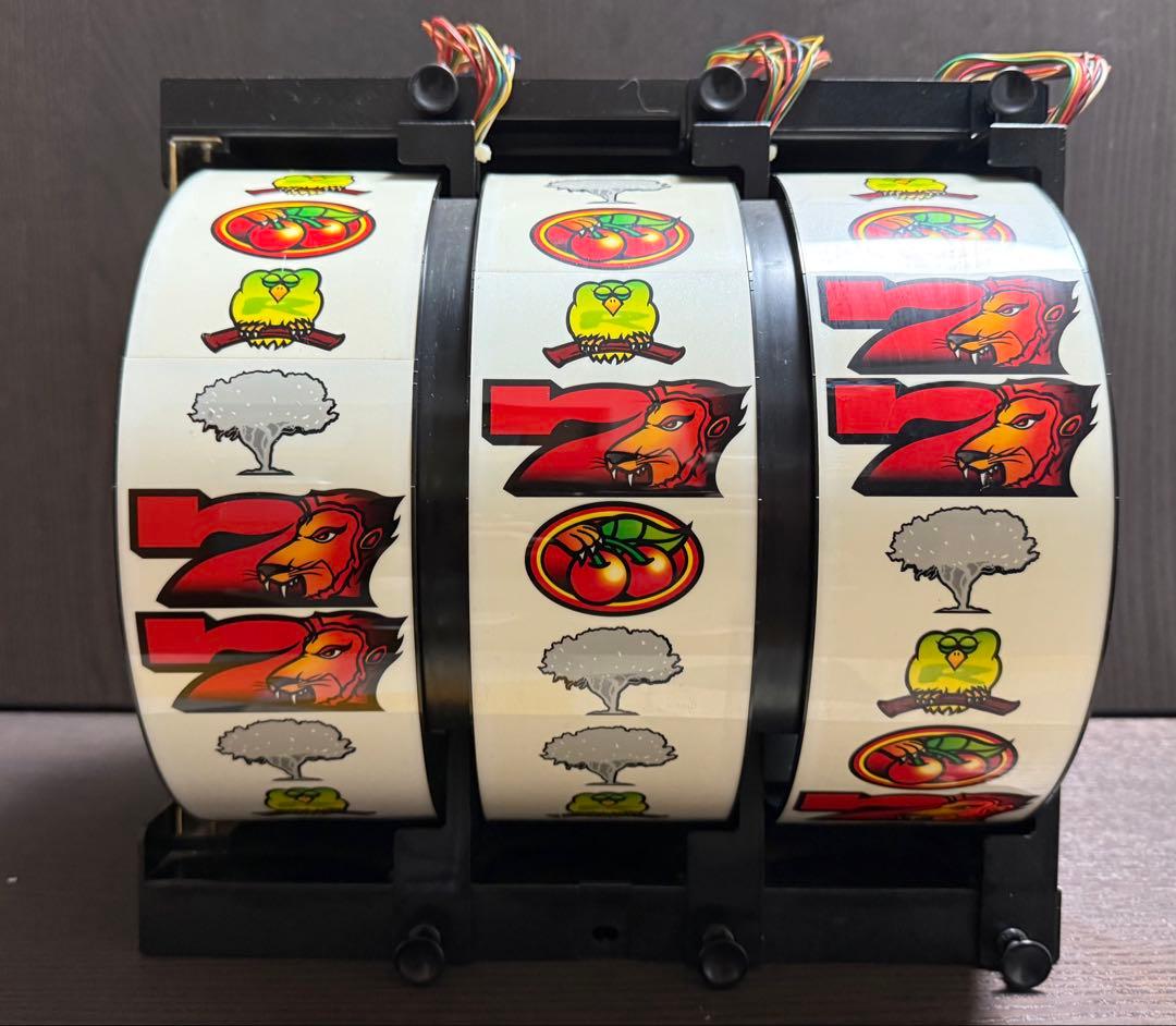 パチスロ サミー 獣王 リール ジュウオウ 動作確認済み sammy 実機 部品