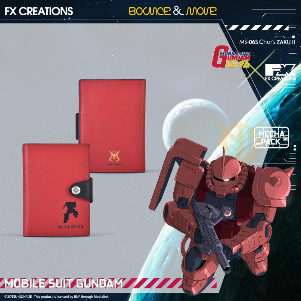 機動戦士 ガンダム シャア ジオン パスポートケース <おまけ付き>