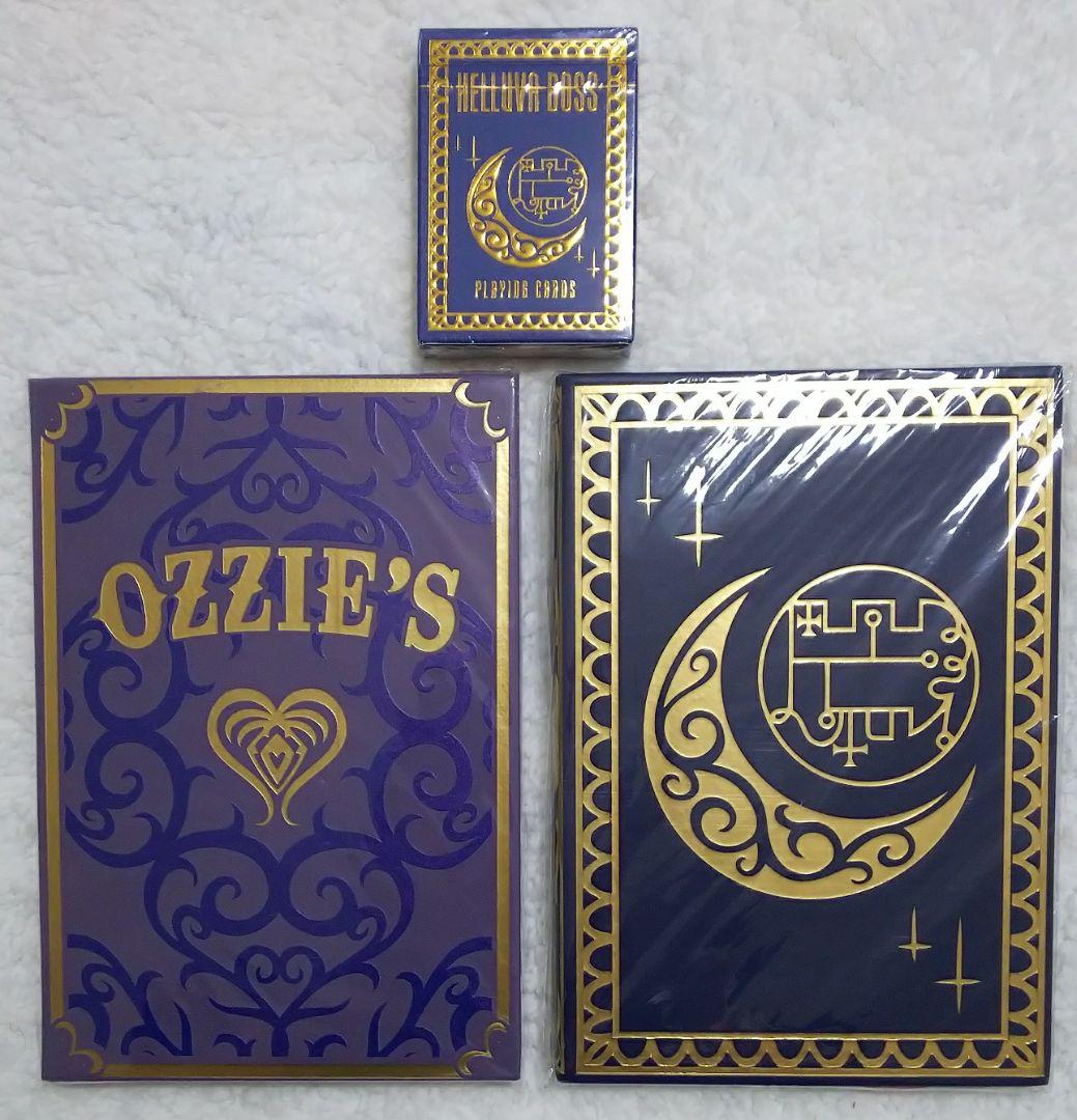 【完売品】 ヘルヴァボス ノート トランプ セット ストラス オジー