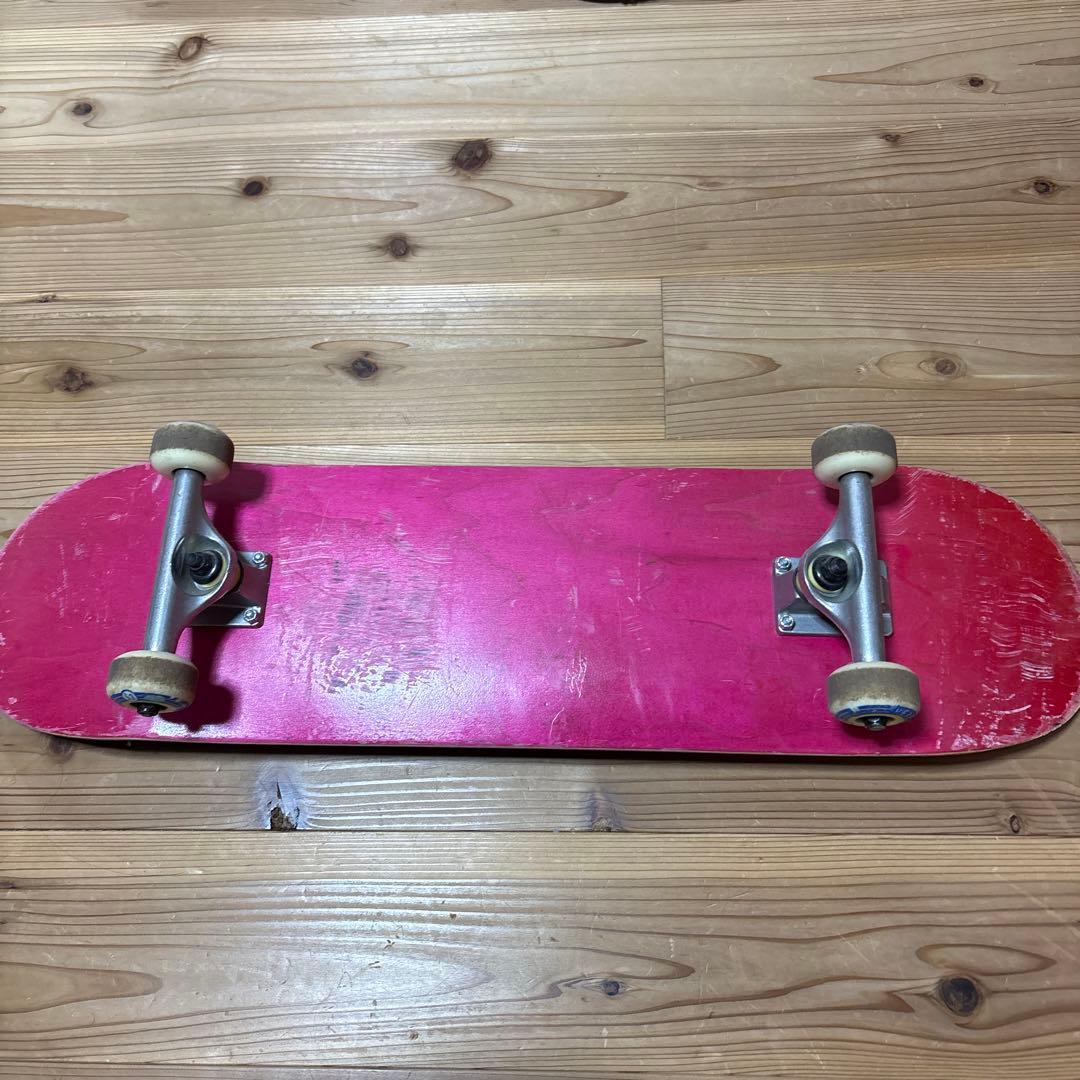 ピンク スケートボード コンプリート