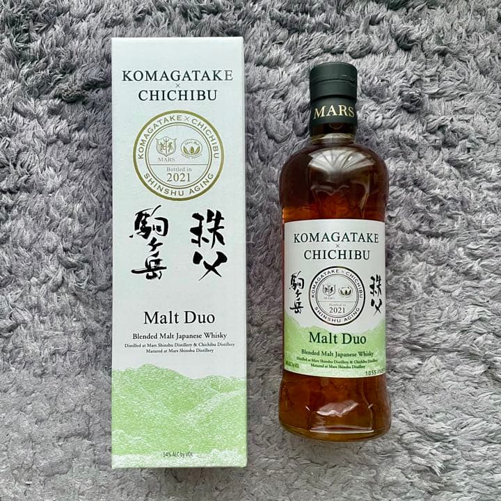 駒ヶ岳 秩父 モルトデュオ イチローズモルト マルスウイスキー【限定品 未開封】