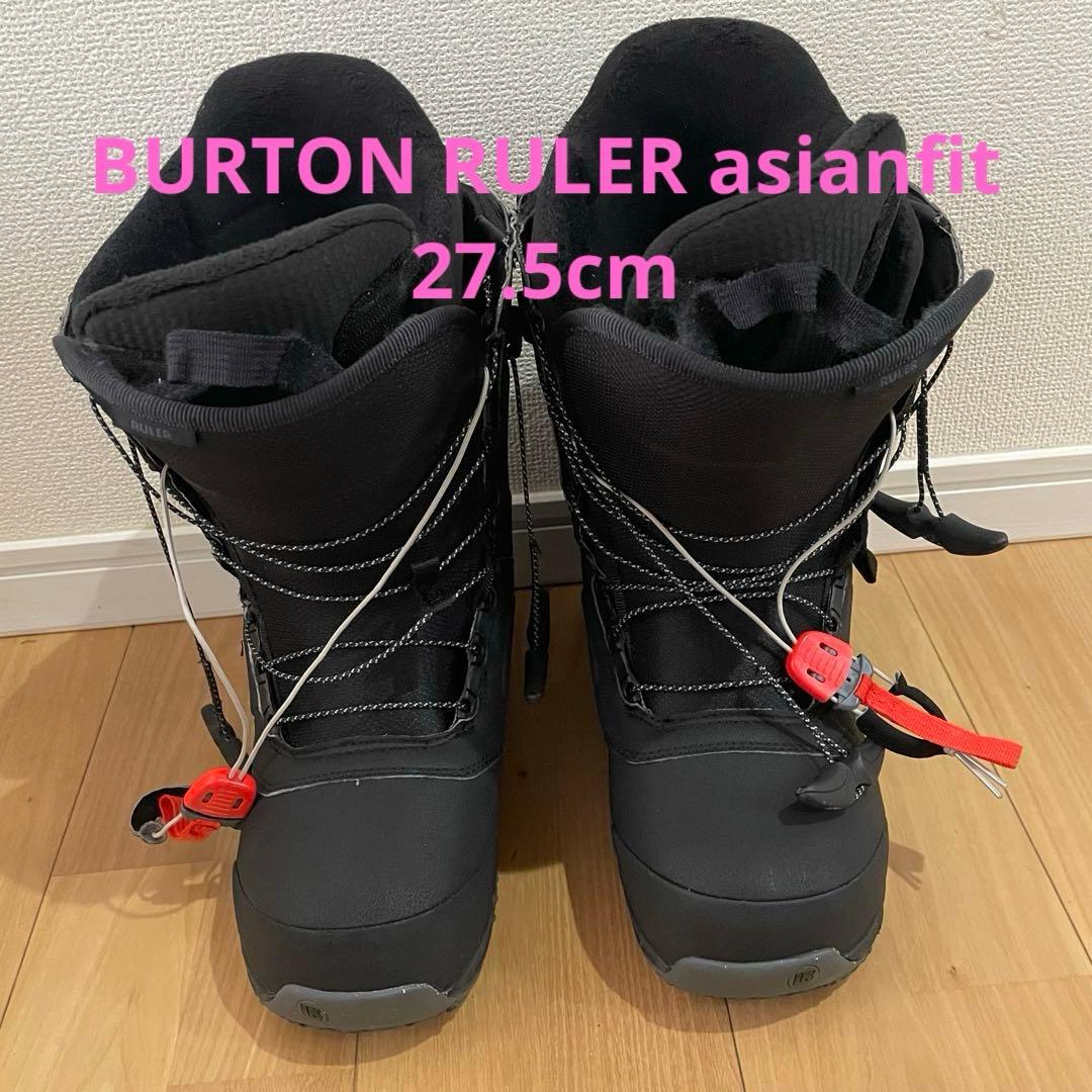 Burton ルーラー 27.5cm アジアンフィット スノボブーツ