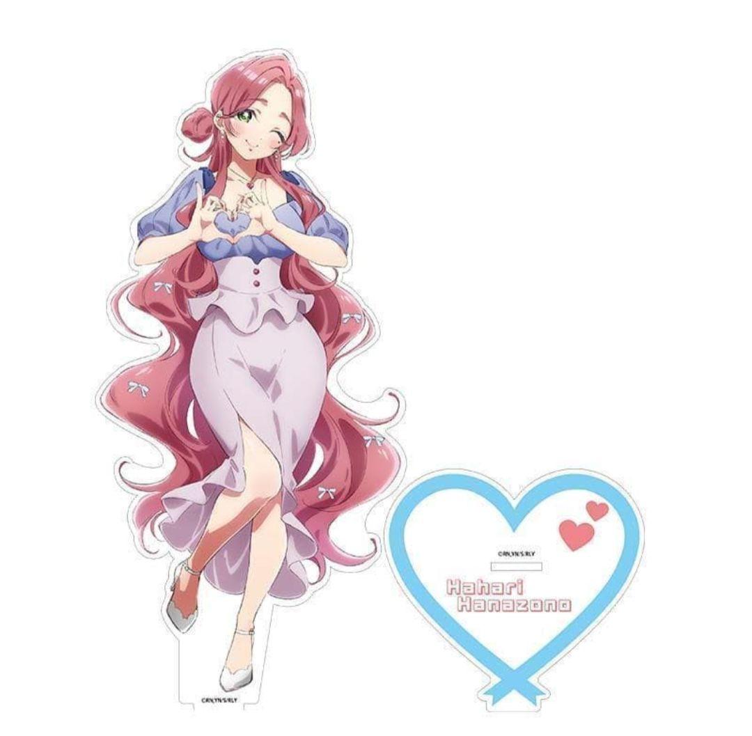 100カノ展　BIGアクリルスタンド　花園羽々里