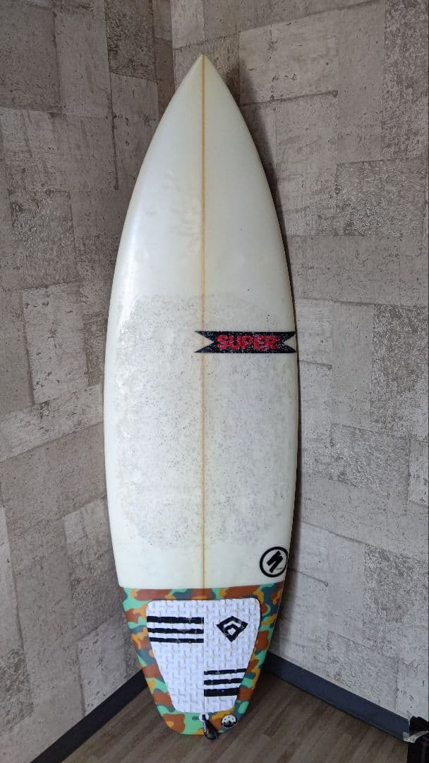 ぽんすけ。SUPER! サーフボード ショートボード 迷彩柄手渡し2万