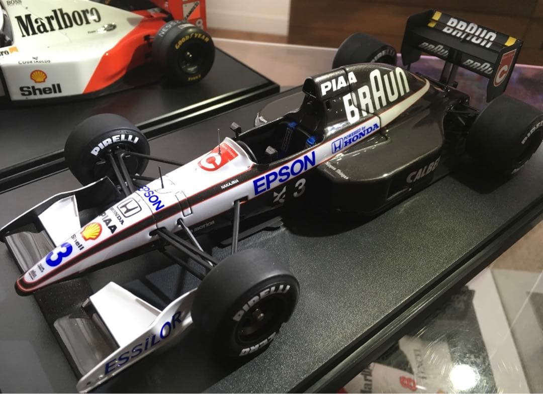 1/20 タミヤ　完成　F1 ティレル020Honda 中嶋悟仕様