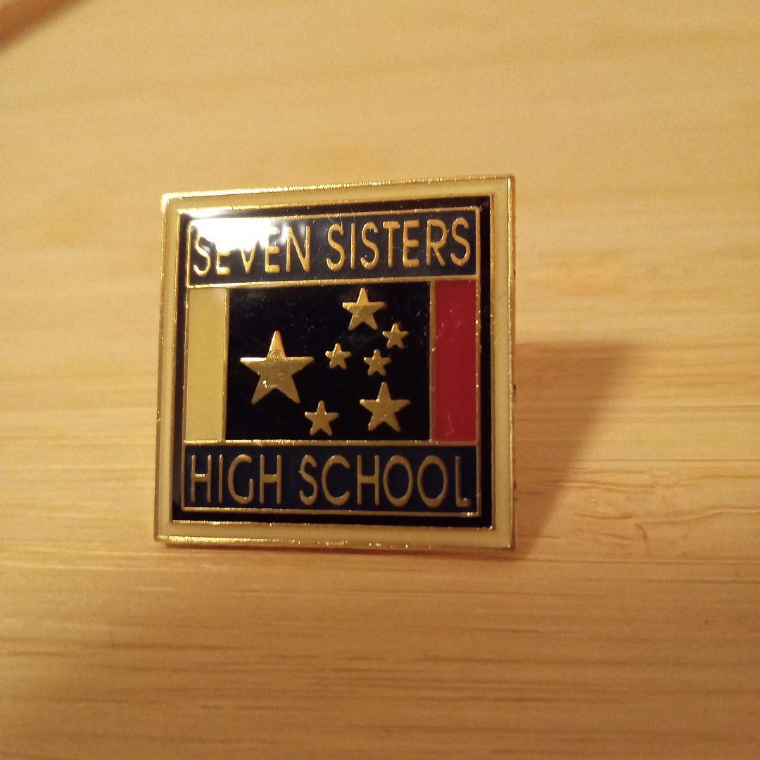 【希少】ペルソナ2 七姉妹学園 校章 ピンズ
