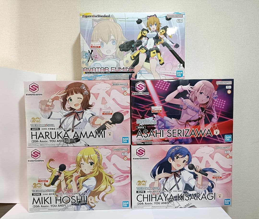 新品未開封セット　30MS　Figure-rise Standard