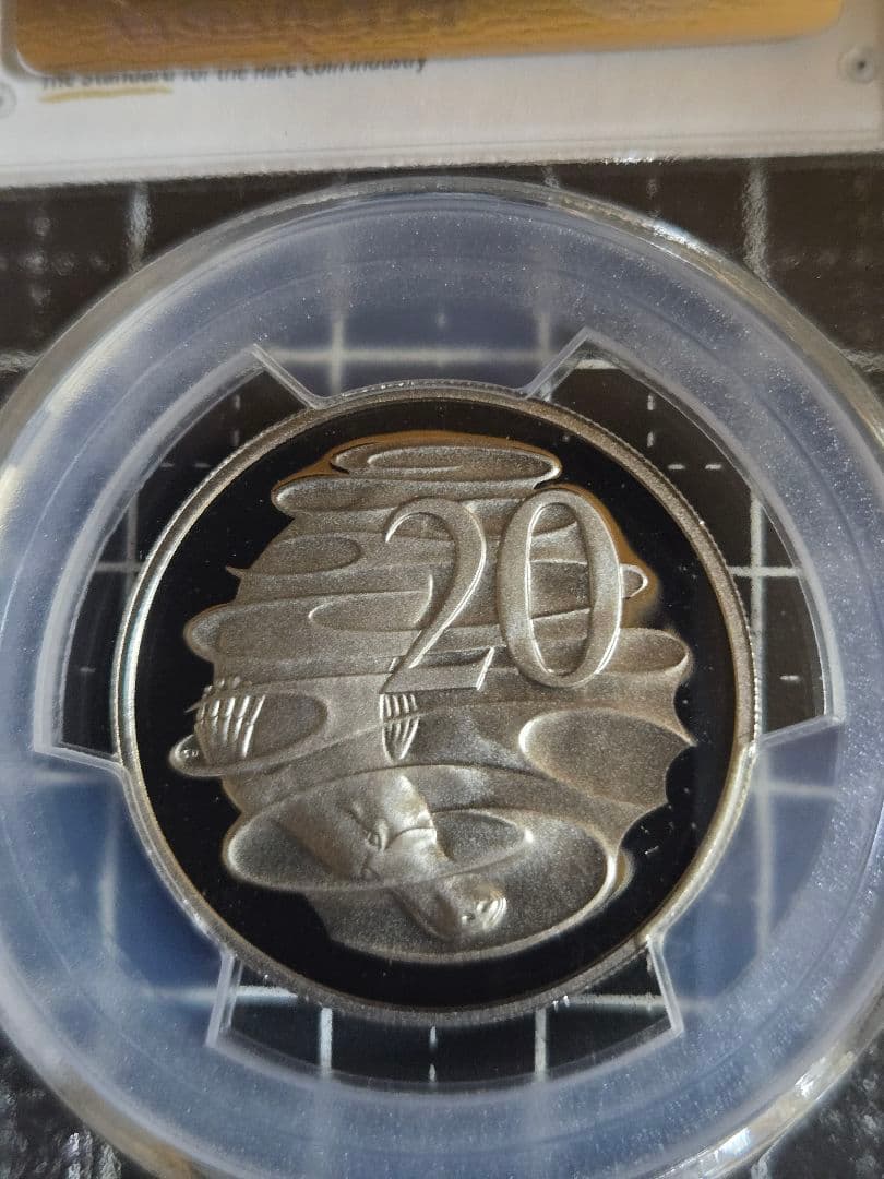 1996年 オーストラリア 20セント 硬貨 PCGS PR69 DCAM