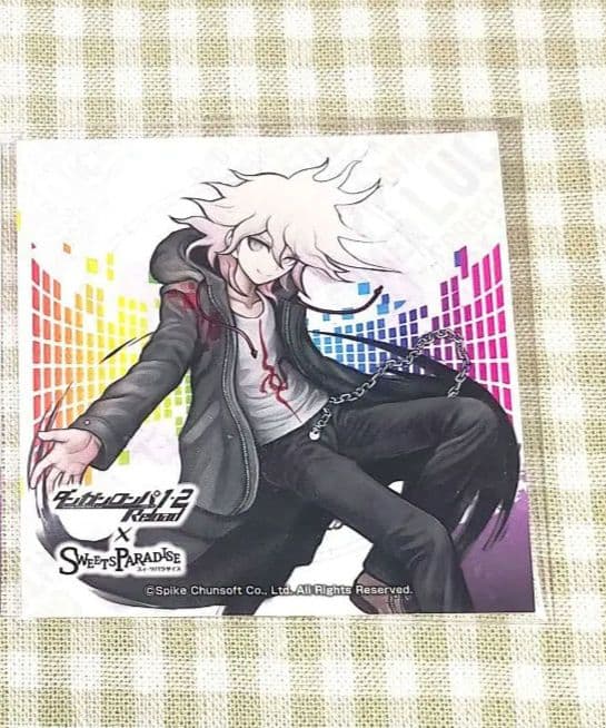 ダンガンロンパ 日向 狛枝 スイーツ パラダイス コラボ ステッカー 特典