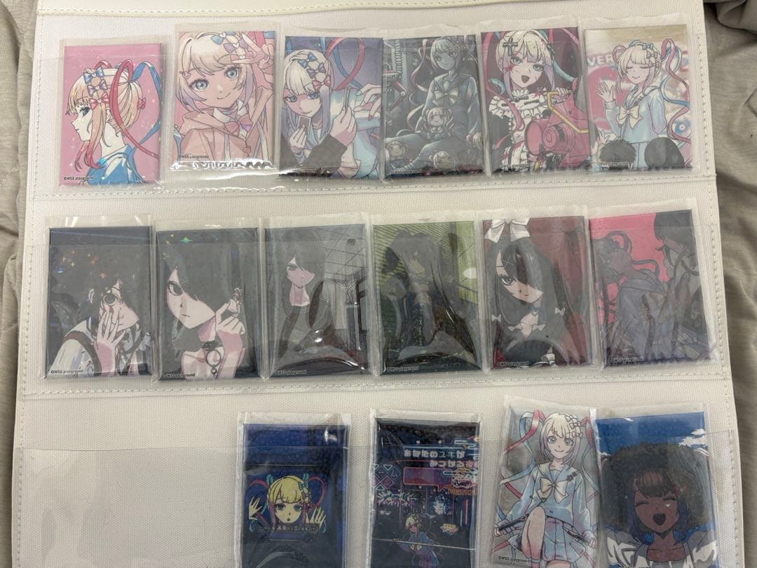 ニディガ　アクリルトレカ1、SNS1-2缶バッチコンプ品