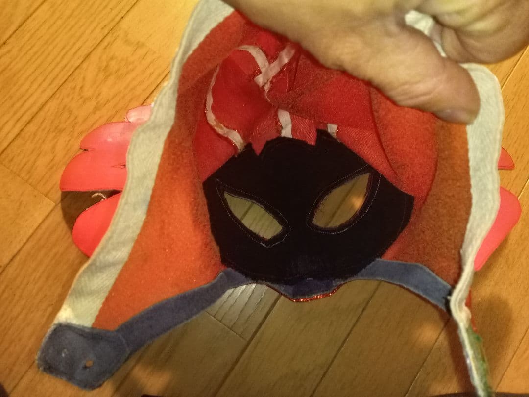 値下げ！愚乱浪花サイン入りマスク プロレスマスク 01工房製