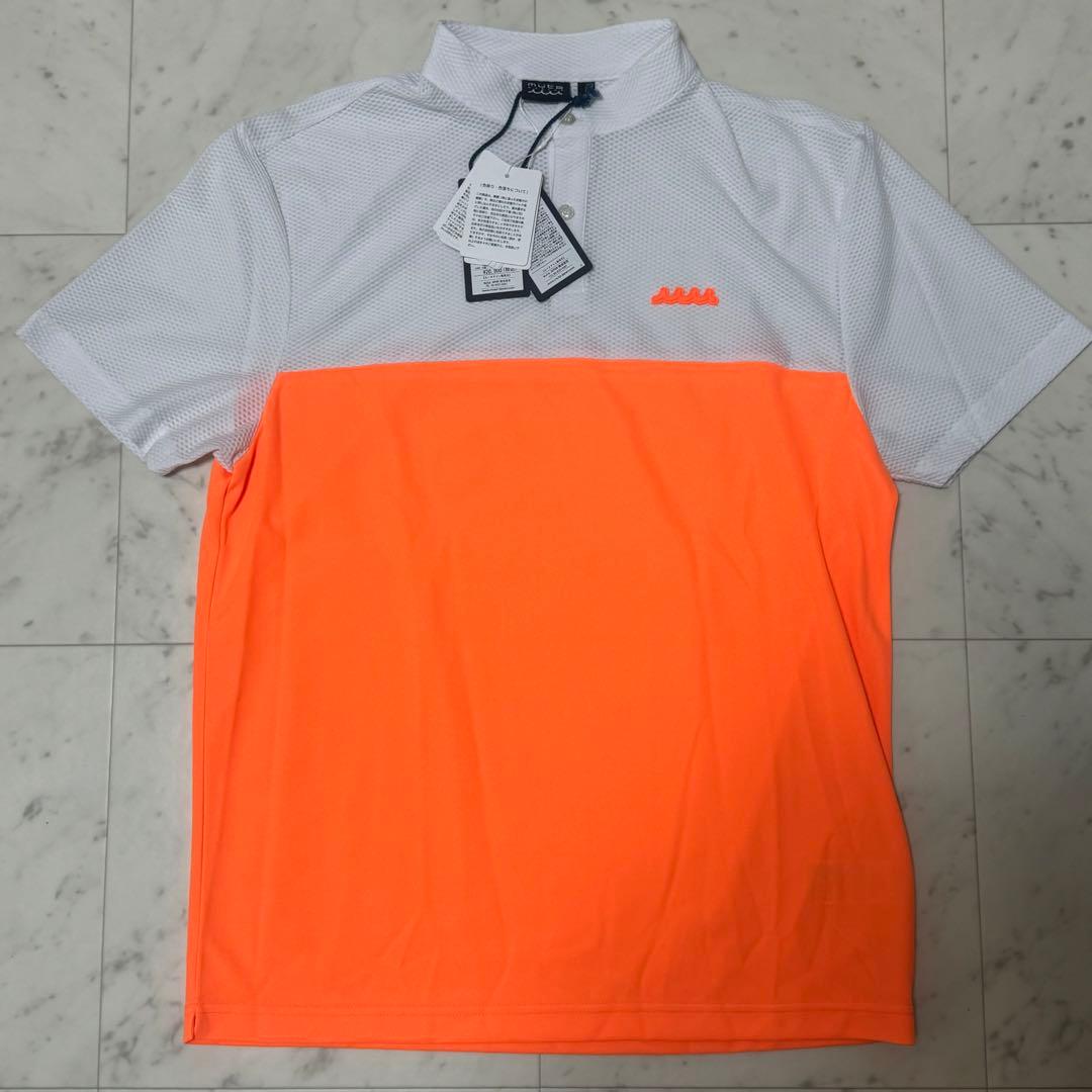 新品　muta ストレッチメッシュ切替ポロシャツ　ムータ　　6 メンズ