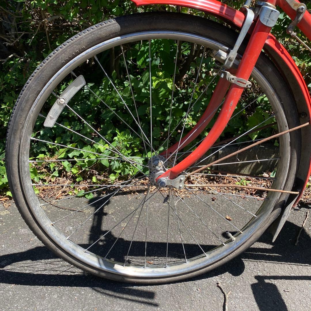 昔の郵便屋さんが使ってた配達自転車　送料込