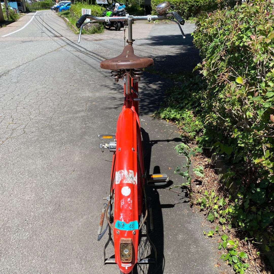 昔の郵便屋さんが使ってた配達自転車　送料込