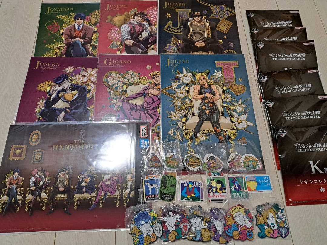 山*行様 一番くじ ジョジョワールド I賞 J賞 K賞 L賞 コンプリート 31