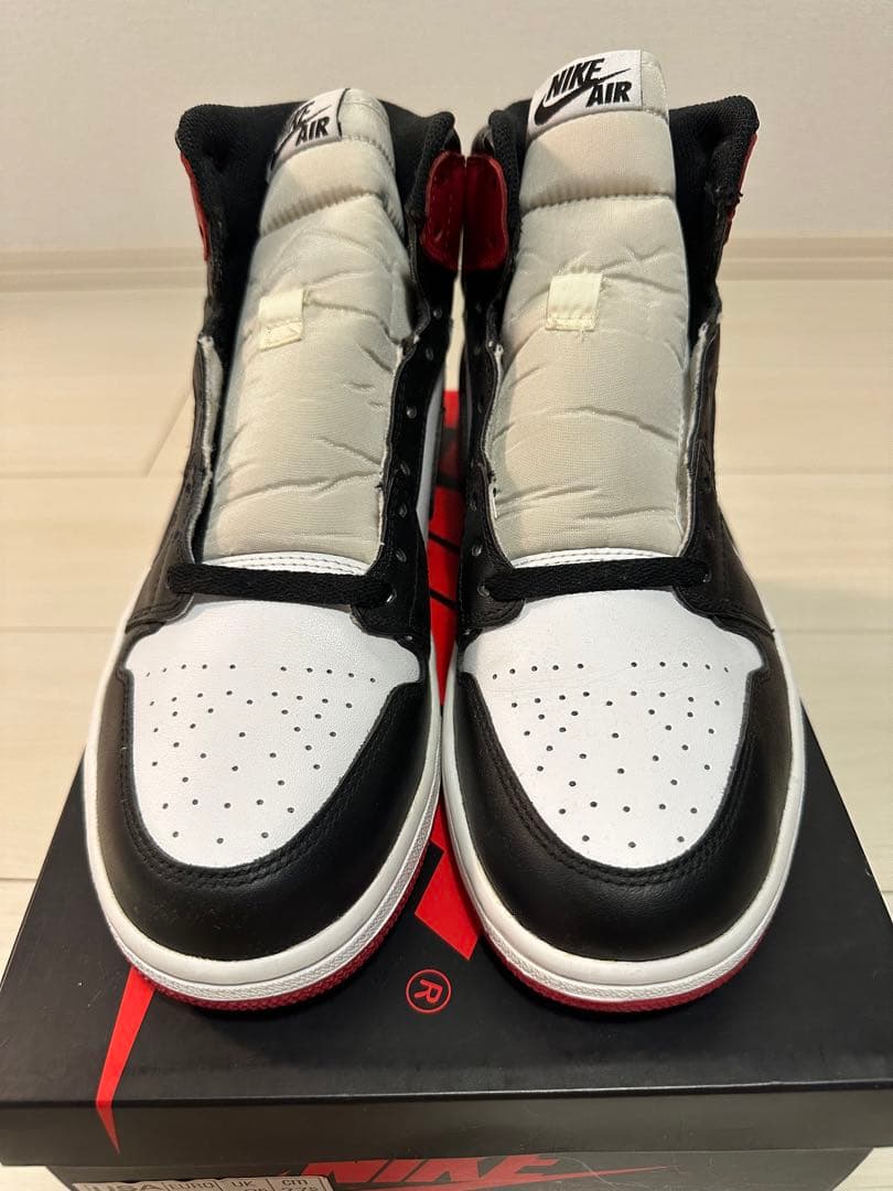 【稀少】Nike Air Jordan1RetroHigh Black Toe