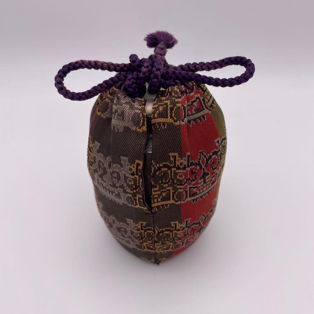 【茶道具】森本陶谷　棗　丹波茶入 丹波焼　肩衝茶入 共箱 獅噛文長斑錦②-茶12