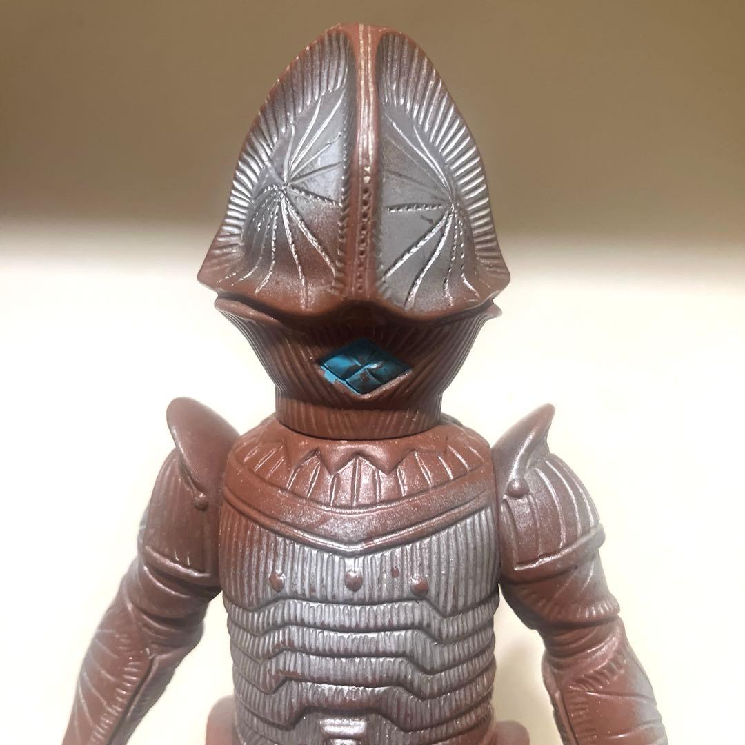 ブルマァク製 ボーグ星人 美品 ソフビ フィギュア ウルトラセブン 当時物