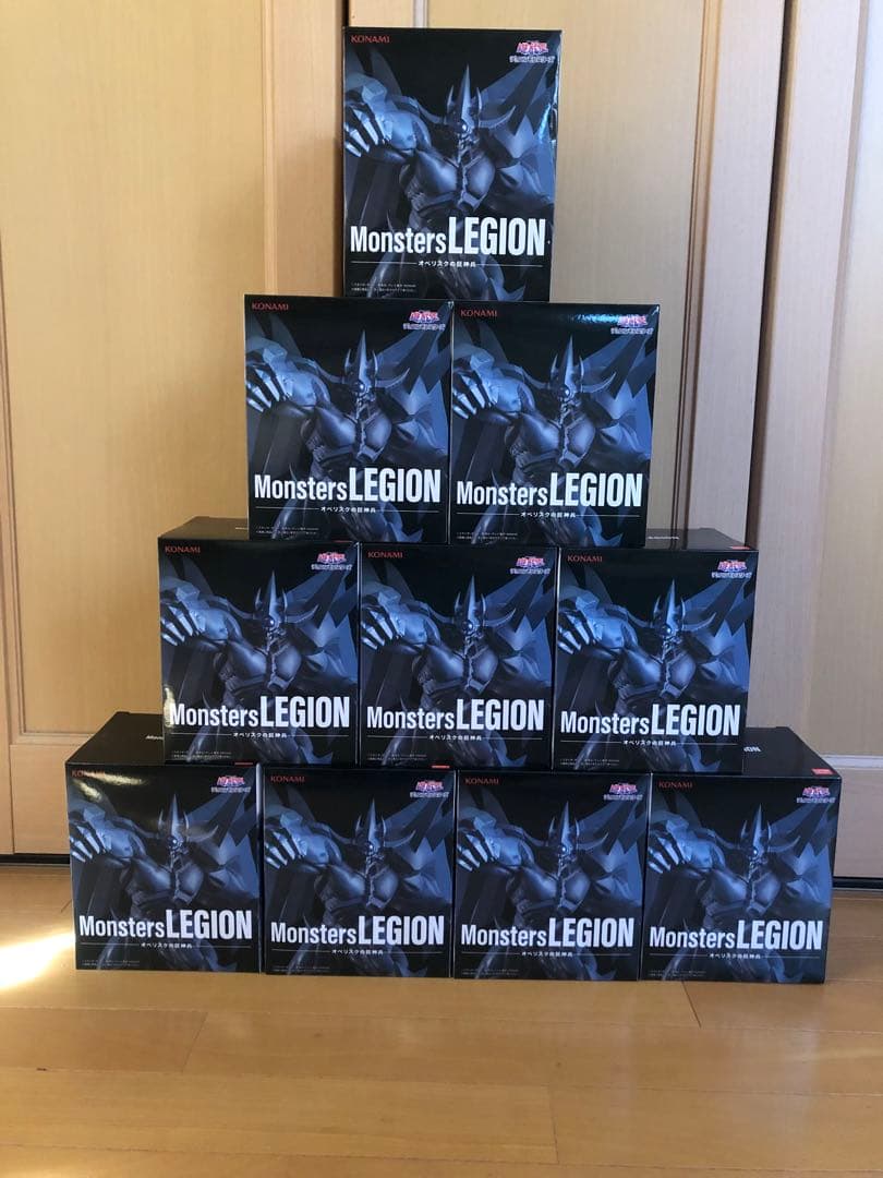 遊戯王　フィギュア　Monsters LEGION　オベリスクの巨神兵　１０個