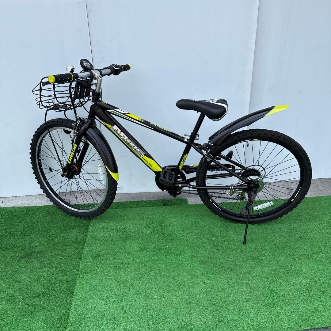 子供用自転車24インチ オートライトマウンテンバイク 新車近い【引き取り限定】