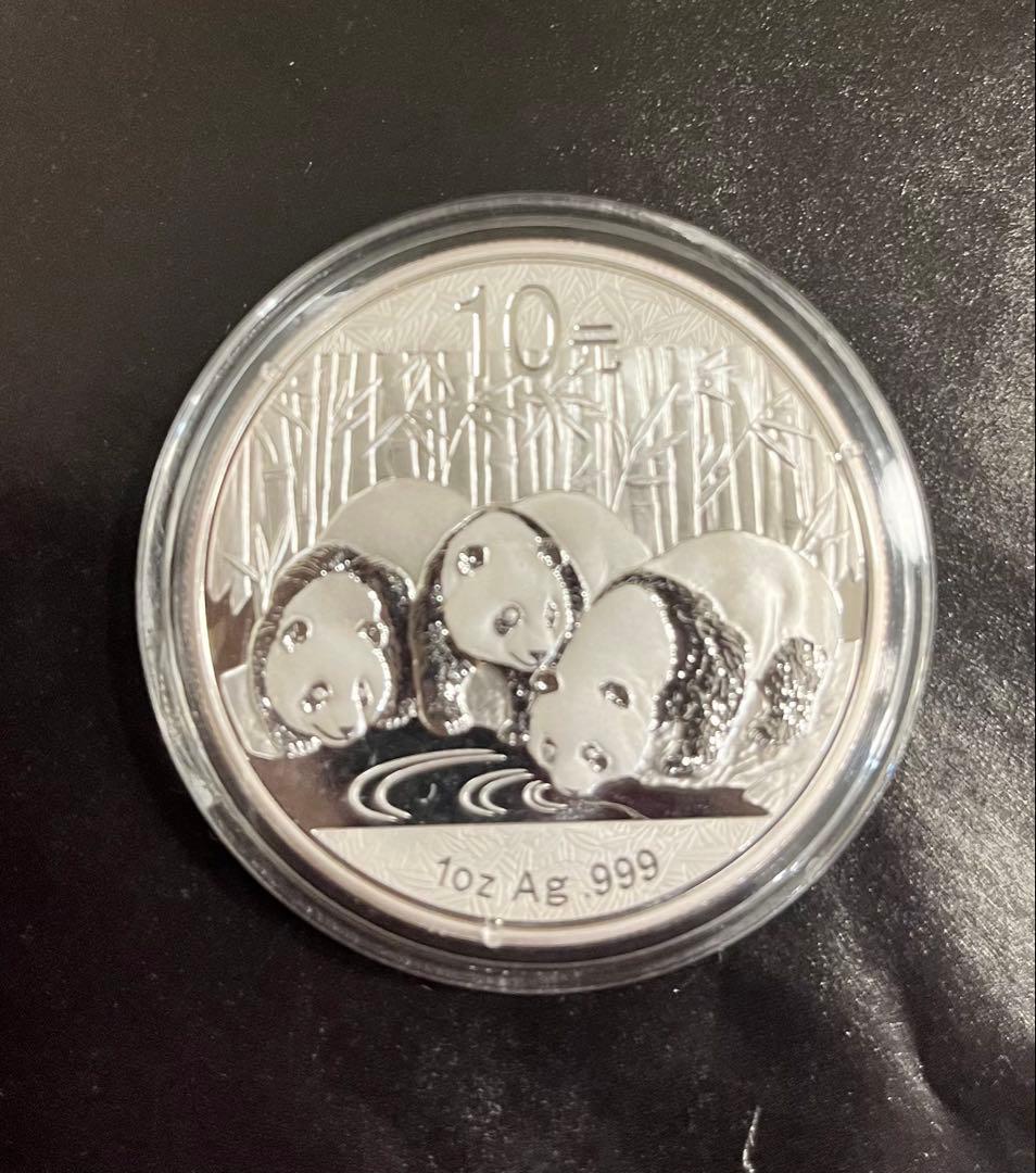 パンダ 天壇 1オンス 銀貨 2013年