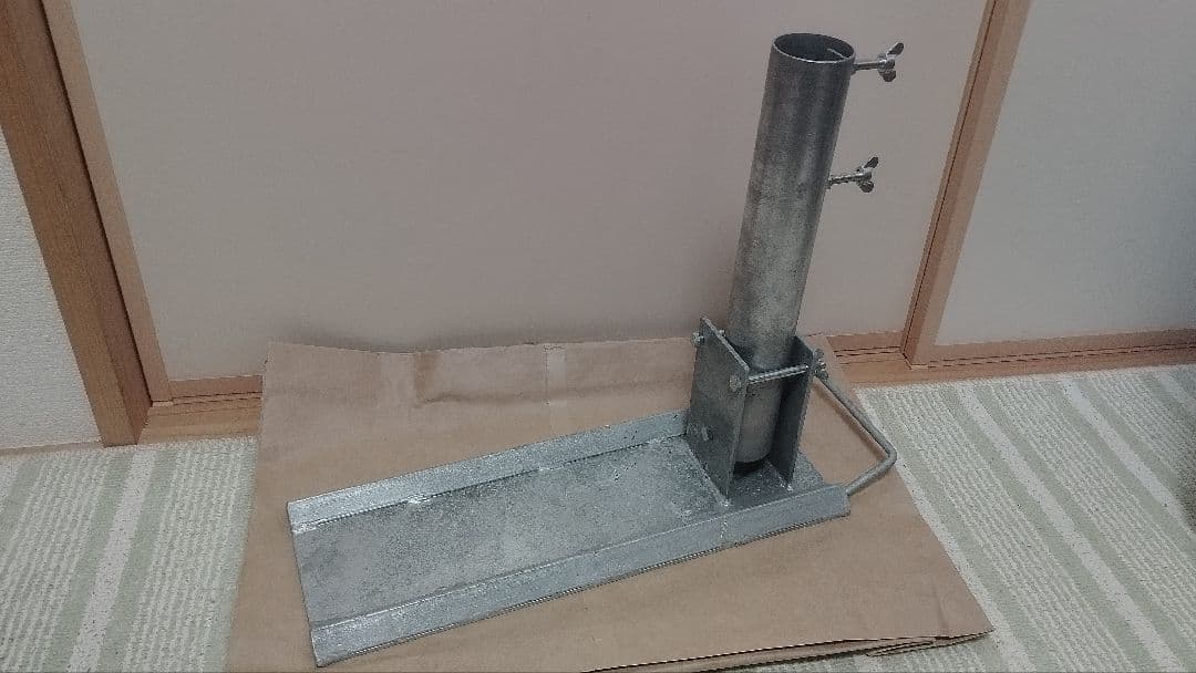 移動用タイヤ乗り上げ型マストベース ダイヤモンドＴＭＢ （アマチュア無線）