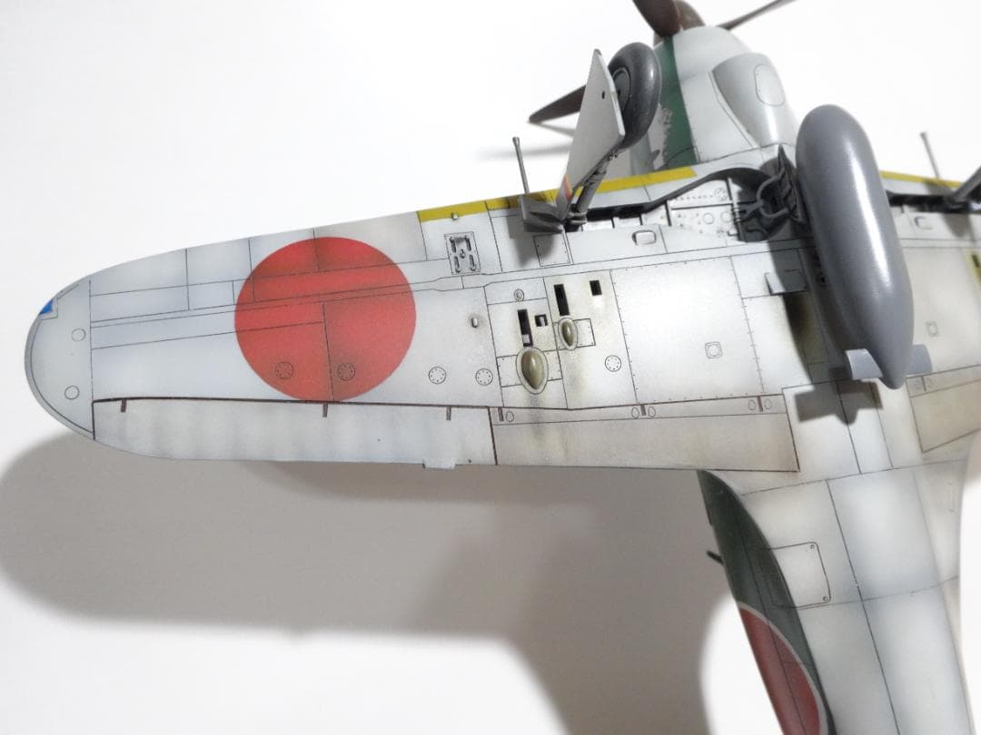 ハセガワ1/48局地戦闘機「雷電」完成品