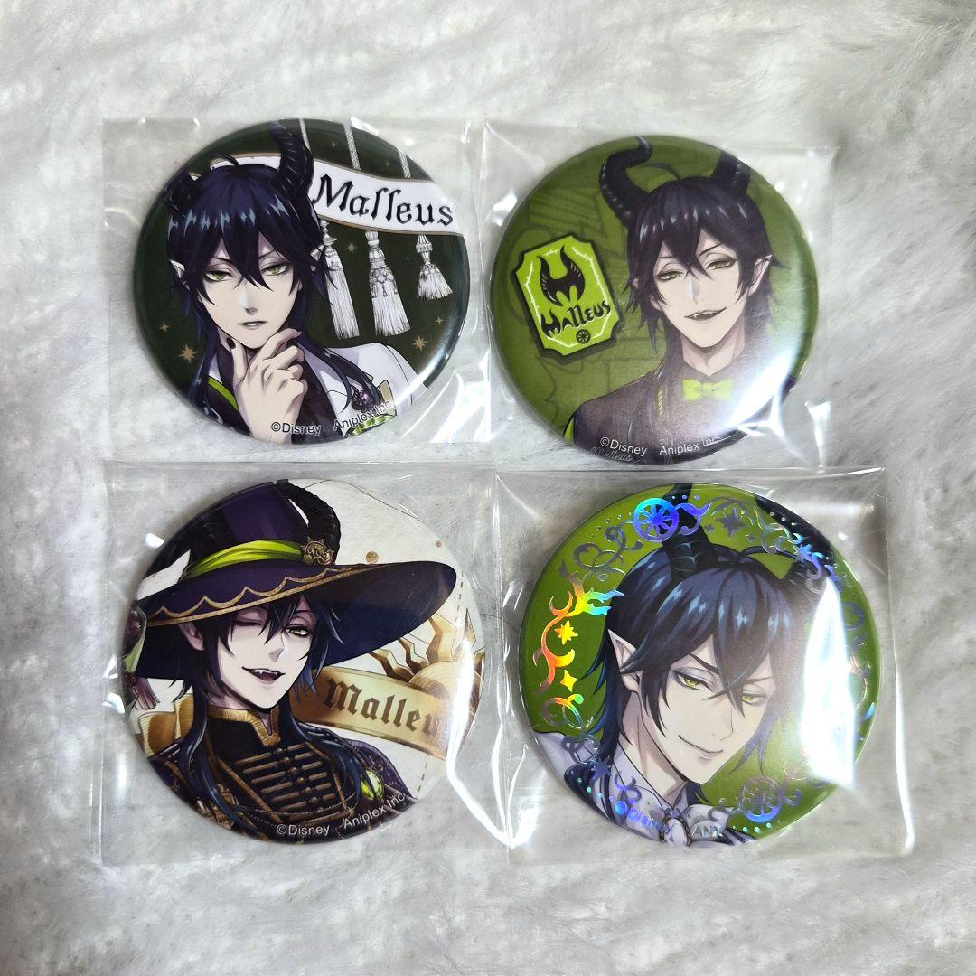 ツイステ マレウス　バースデー 缶バッジ