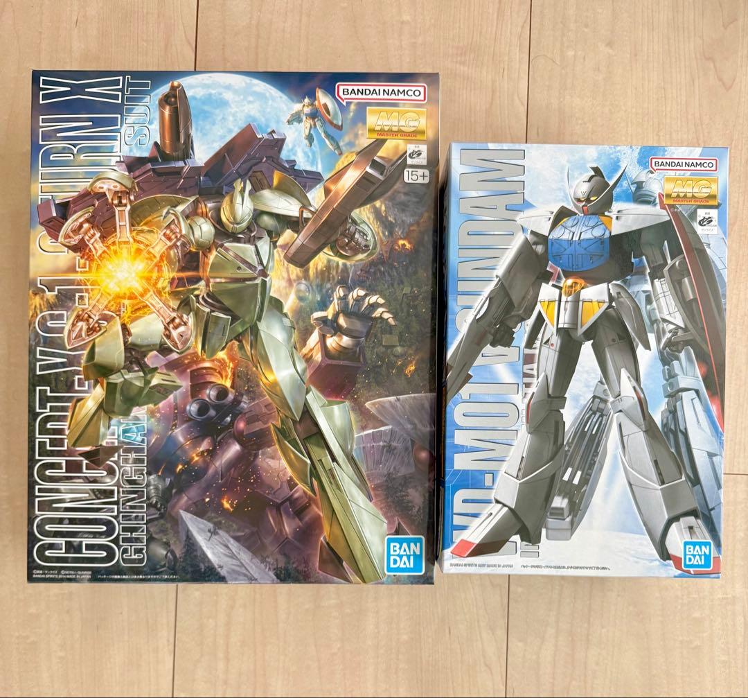 【新品・送料無料】MG 1/100 ターンX ターンエーガンダム　2点セット