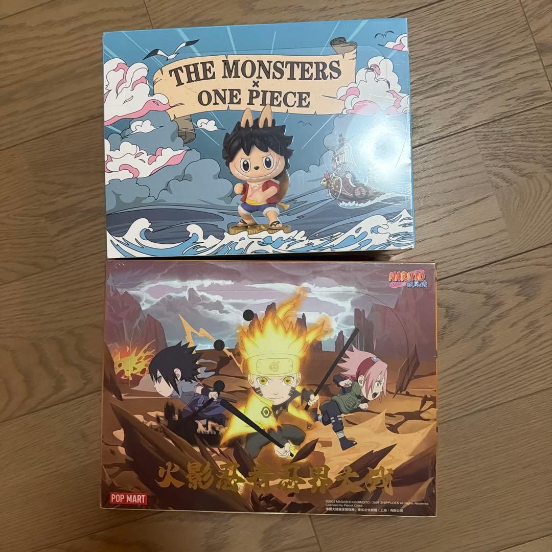 2正規品 POPMART ONE PIECE x LABUBU ナルトセット