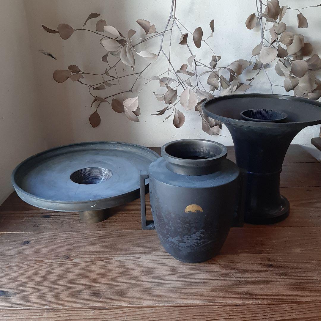 4654 専用　銅製　組み合わせ違い　3点まとめて　総重量6.45kg 送料無料