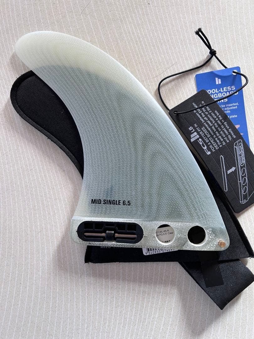 FCS2 MID-SINGLE 6.5 サーフボードフィン　センターフィン