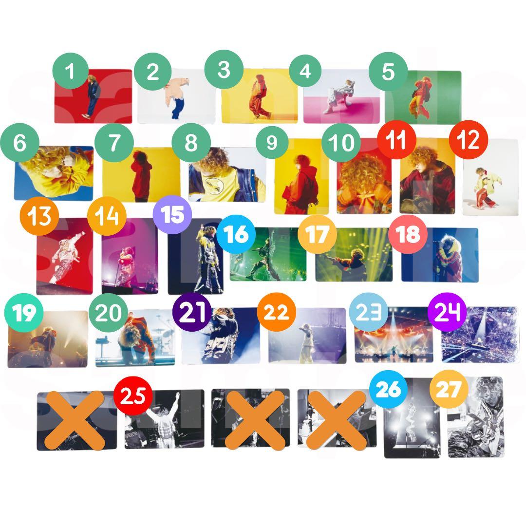 Vaundy little punkトレカ(バラ売り可・説明欄をお読みください)