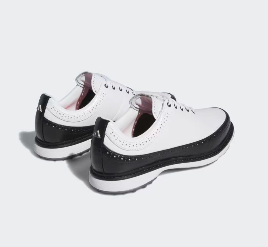 ◼️新品◼️adidas◼️アディダス◼️MC80◼️天然皮革◼️防水◼️25.0cm◼️白黒