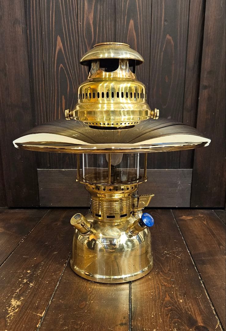 ペトロマックス Petromax HK500 ブラス リフレクター ケース付き