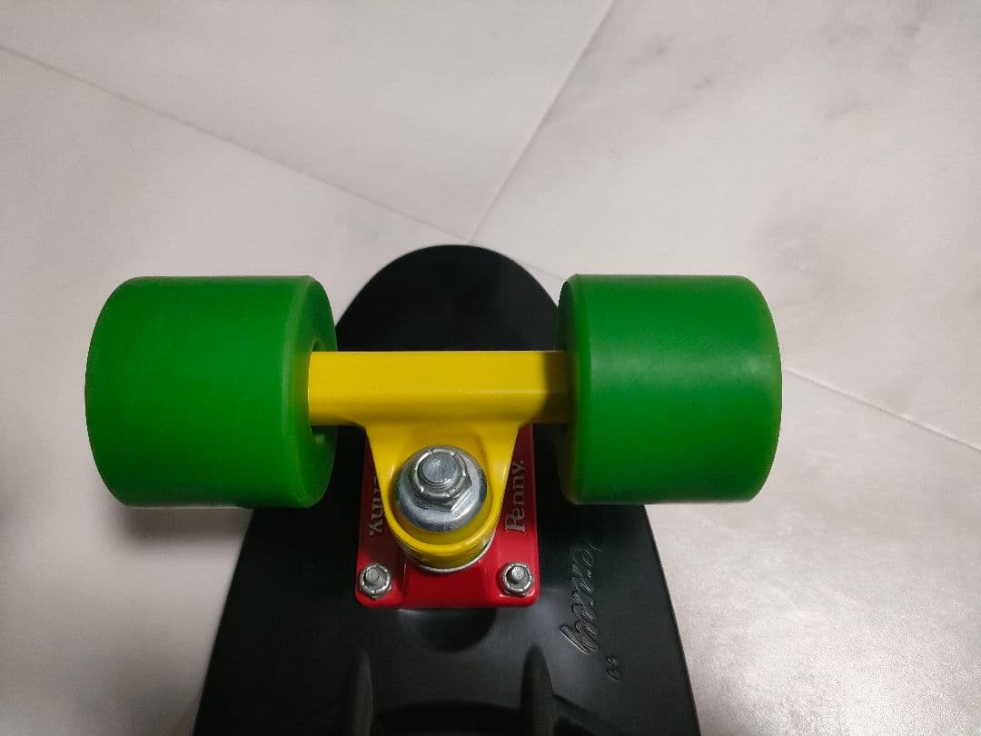 Penny 22インチ　ミニクルーザー　スケボー　ラスタカラー