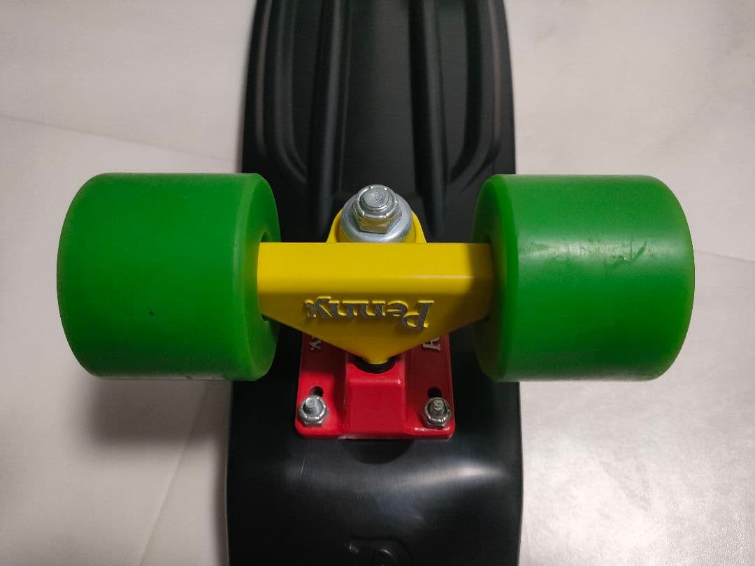 Penny 22インチ　ミニクルーザー　スケボー　ラスタカラー