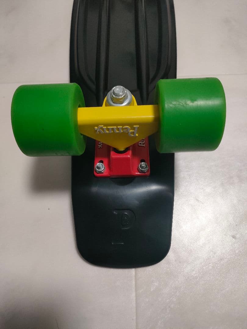 Penny 22インチ　ミニクルーザー　スケボー　ラスタカラー