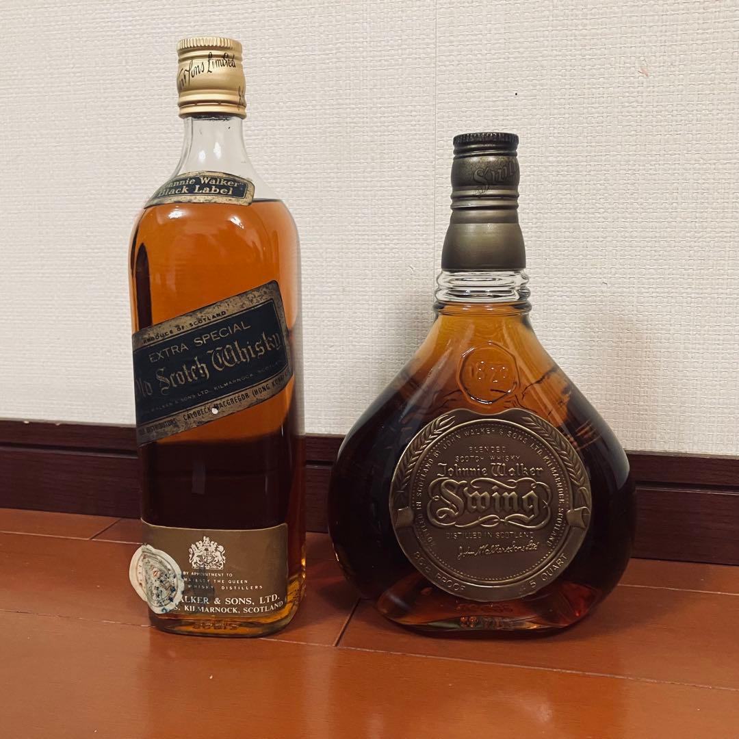 ジョニー・ウォーカー ブラックラベル & スワン 2本セット