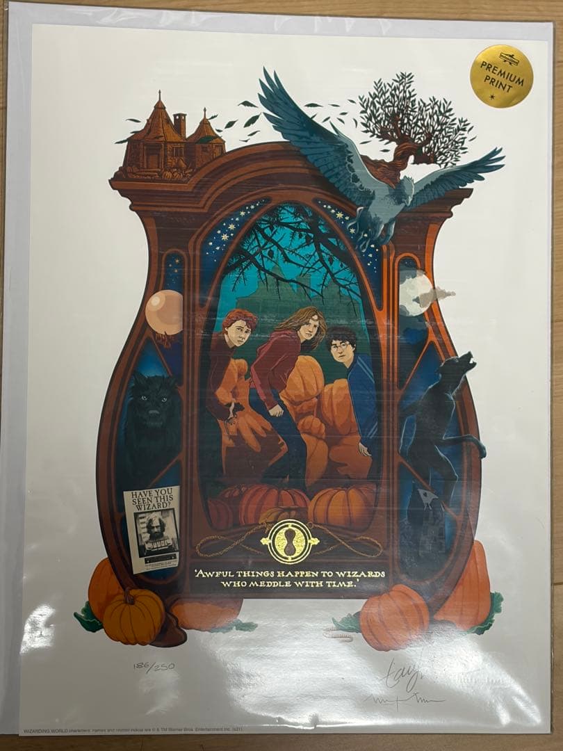 ハリー・ポッター プレミアムアートプリント Minalima