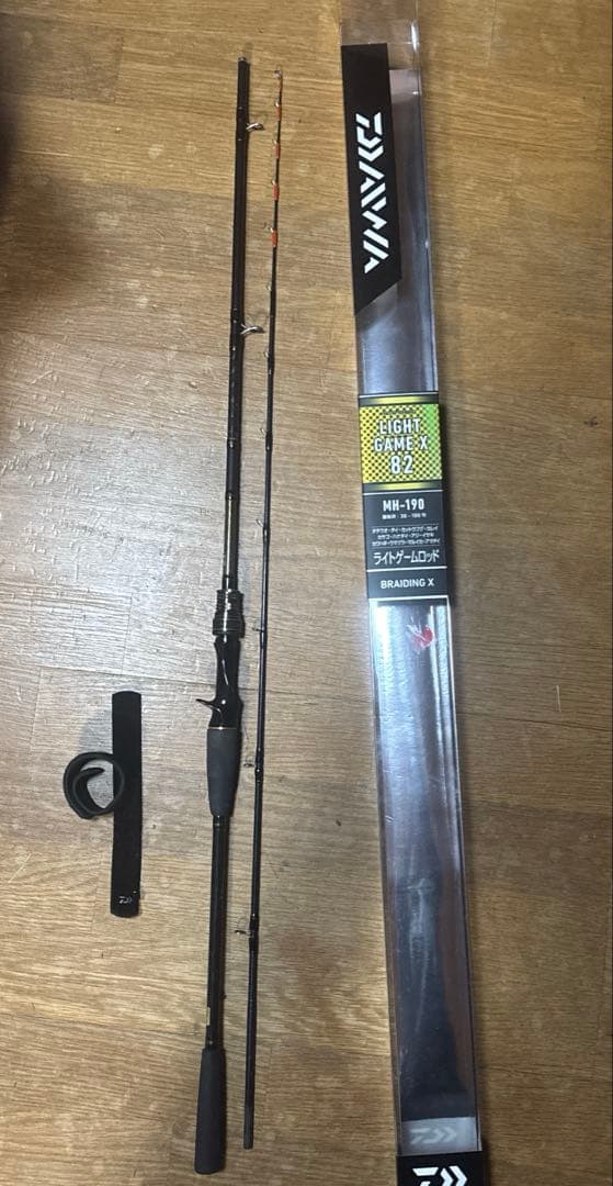 ライトゲームX 82 MH-190 錘負荷:30〜100号