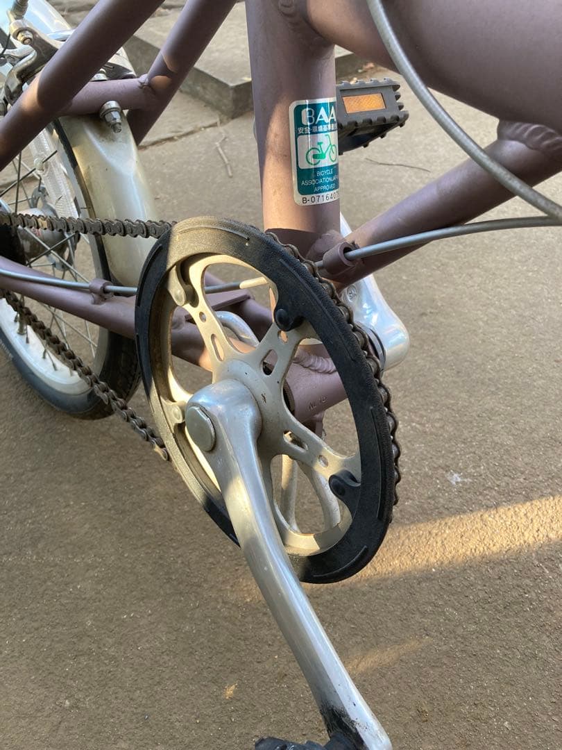 BRIDGESTONE 折りたたみ自転車　折り畳み　スニーカーライト 軽量　純正