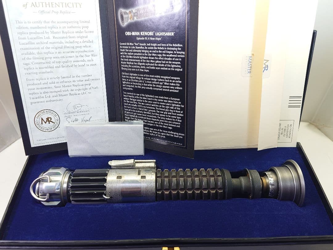 マスターレプリカ 1/1 スターウォーズ オビ=ワン・ケノービ ライトセーバー