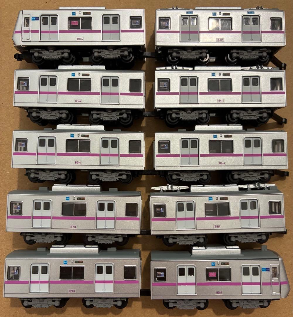 栗*様 ・Bトレ・東京メトロ半蔵門線8000系10連フル編成