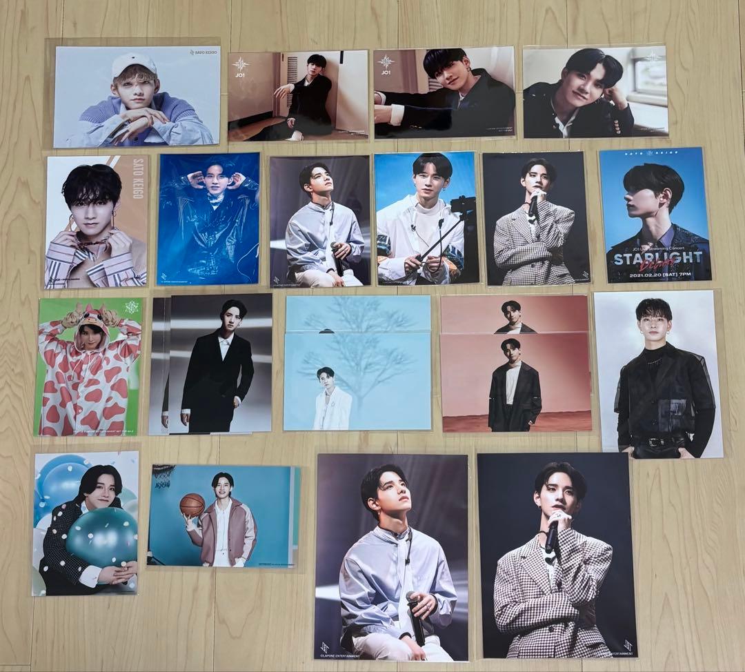 JO1 佐藤景瑚 グッズ 200点以上 まとめ売り ビラ 名札